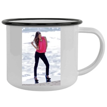 Alessandra Ambrosio Camping Mug