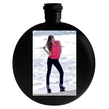 Alessandra Ambrosio Round Flask