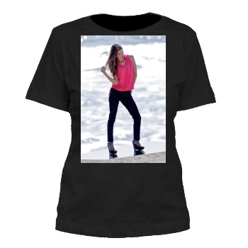 Alessandra Ambrosio Women's Cut T-Shirt