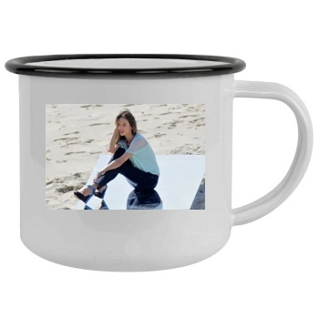 Alessandra Ambrosio Camping Mug