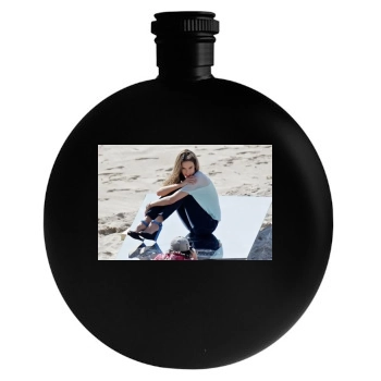 Alessandra Ambrosio Round Flask