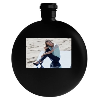 Alessandra Ambrosio Round Flask