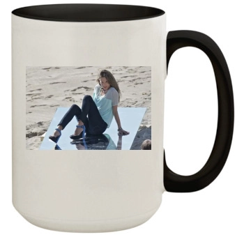 Alessandra Ambrosio 15oz Colored Inner & Handle Mug