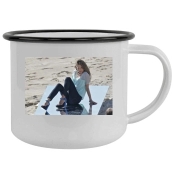 Alessandra Ambrosio Camping Mug