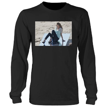 Alessandra Ambrosio Men's Heavy Long Sleeve TShirt