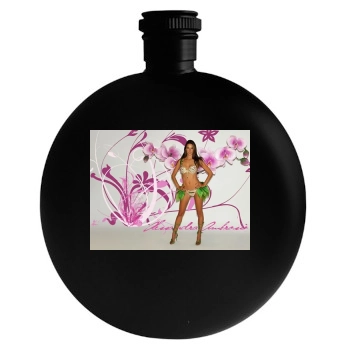 Alessandra Ambrosio Round Flask