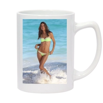 Alessandra Ambrosio 14oz White Statesman Mug