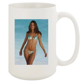 Alessandra Ambrosio 15oz White Mug