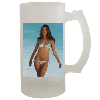 Alessandra Ambrosio 16oz Frosted Beer Stein