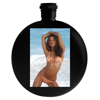 Alessandra Ambrosio Round Flask