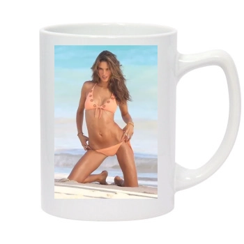 Alessandra Ambrosio 14oz White Statesman Mug