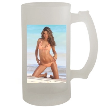 Alessandra Ambrosio 16oz Frosted Beer Stein