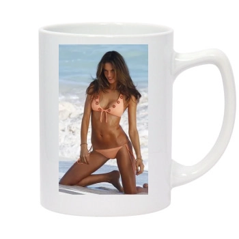 Alessandra Ambrosio 14oz White Statesman Mug