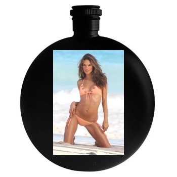 Alessandra Ambrosio Round Flask