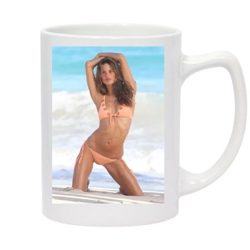 Alessandra Ambrosio 14oz White Statesman Mug