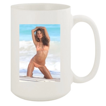 Alessandra Ambrosio 15oz White Mug