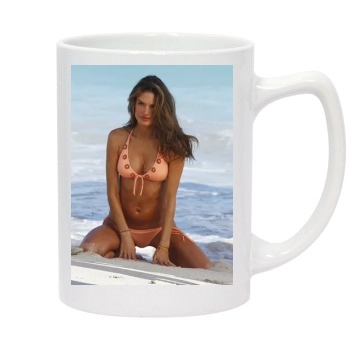 Alessandra Ambrosio 14oz White Statesman Mug