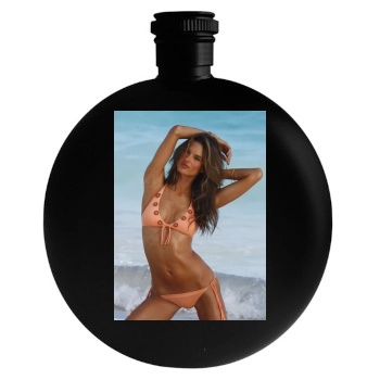 Alessandra Ambrosio Round Flask