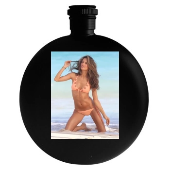 Alessandra Ambrosio Round Flask