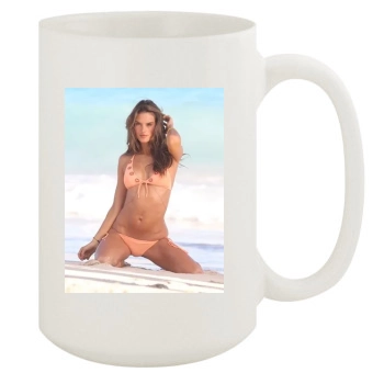 Alessandra Ambrosio 15oz White Mug