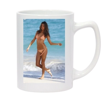 Alessandra Ambrosio 14oz White Statesman Mug