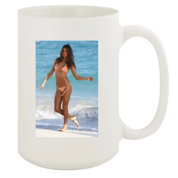 Alessandra Ambrosio 15oz White Mug