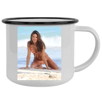 Alessandra Ambrosio Camping Mug