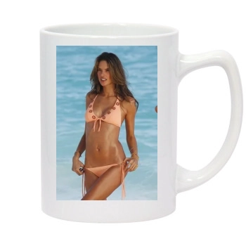 Alessandra Ambrosio 14oz White Statesman Mug