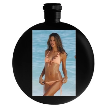 Alessandra Ambrosio Round Flask