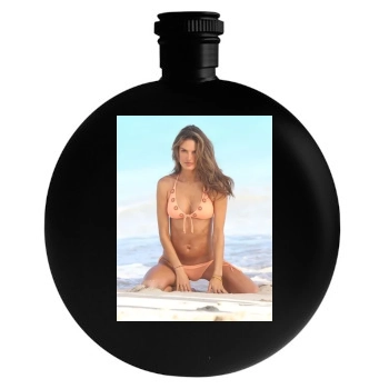 Alessandra Ambrosio Round Flask