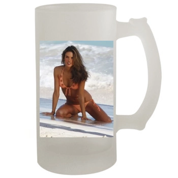 Alessandra Ambrosio 16oz Frosted Beer Stein