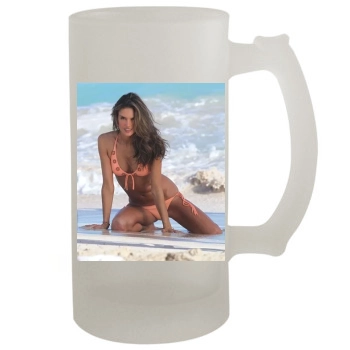 Alessandra Ambrosio 16oz Frosted Beer Stein