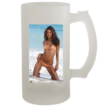 Alessandra Ambrosio 16oz Frosted Beer Stein