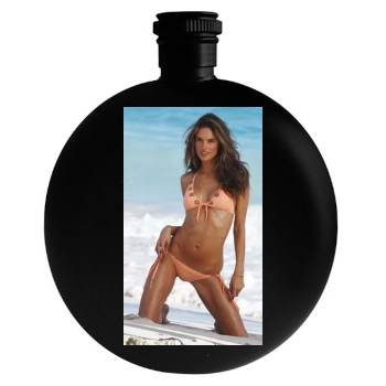 Alessandra Ambrosio Round Flask