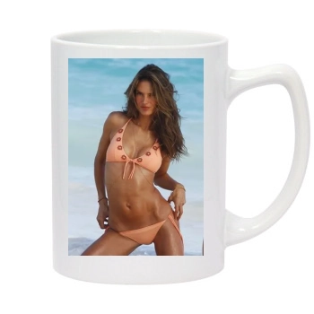 Alessandra Ambrosio 14oz White Statesman Mug