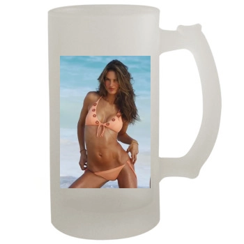 Alessandra Ambrosio 16oz Frosted Beer Stein