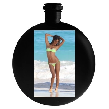 Alessandra Ambrosio Round Flask