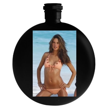 Alessandra Ambrosio Round Flask