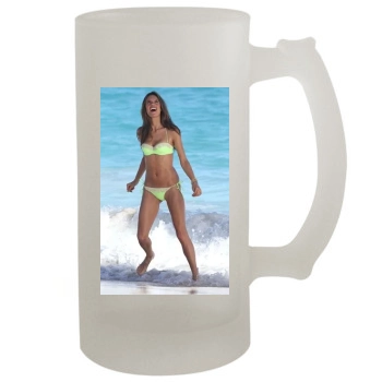 Alessandra Ambrosio 16oz Frosted Beer Stein