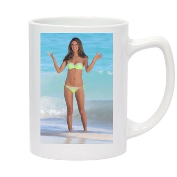 Alessandra Ambrosio 14oz White Statesman Mug