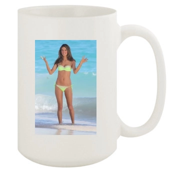 Alessandra Ambrosio 15oz White Mug