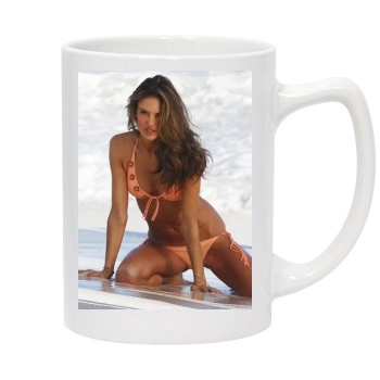 Alessandra Ambrosio 14oz White Statesman Mug