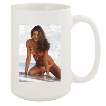 Alessandra Ambrosio 15oz White Mug