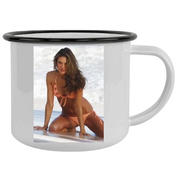 Alessandra Ambrosio Camping Mug