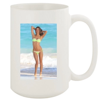 Alessandra Ambrosio 15oz White Mug