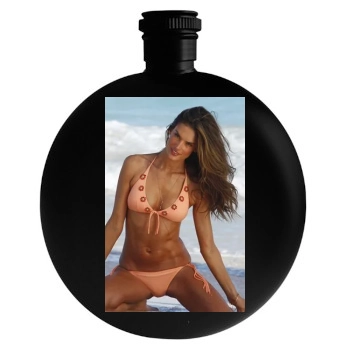 Alessandra Ambrosio Round Flask