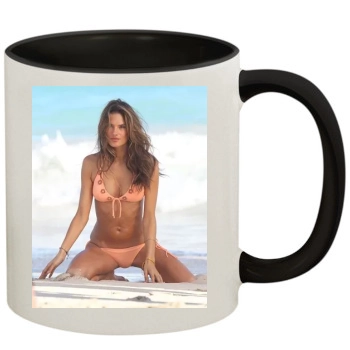 Alessandra Ambrosio 11oz Colored Inner & Handle Mug