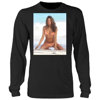 Alessandra Ambrosio Men's Heavy Long Sleeve TShirt