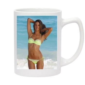 Alessandra Ambrosio 14oz White Statesman Mug