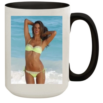 Alessandra Ambrosio 15oz Colored Inner & Handle Mug